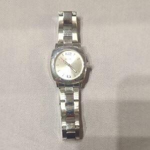 Relic Silver Tone Link Bracelet Watch